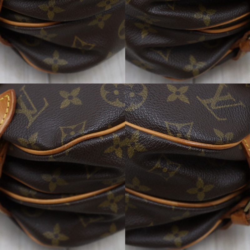 LV 老花雙子星肩背包(小款)-11