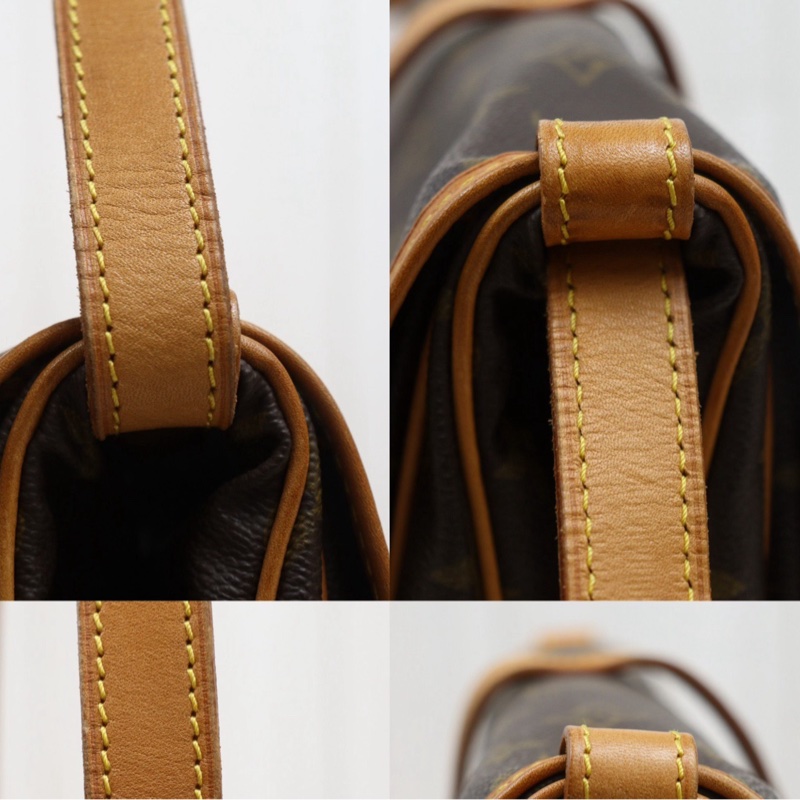 LV 老花雙子星肩背包(小款)-14