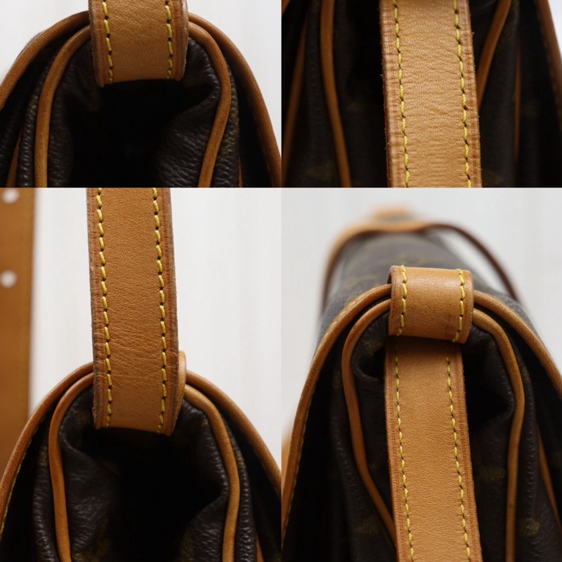 LV 老花雙子星肩背包(小款)-15