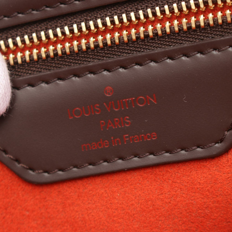 棕色 棋盤格帆布 Manosque GM 手提包【LOUIS VUITTON LV 路易威登】 N51120-3