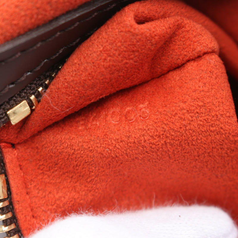 棕色 棋盤格帆布 Manosque GM 手提包【LOUIS VUITTON LV 路易威登】 N51120-4