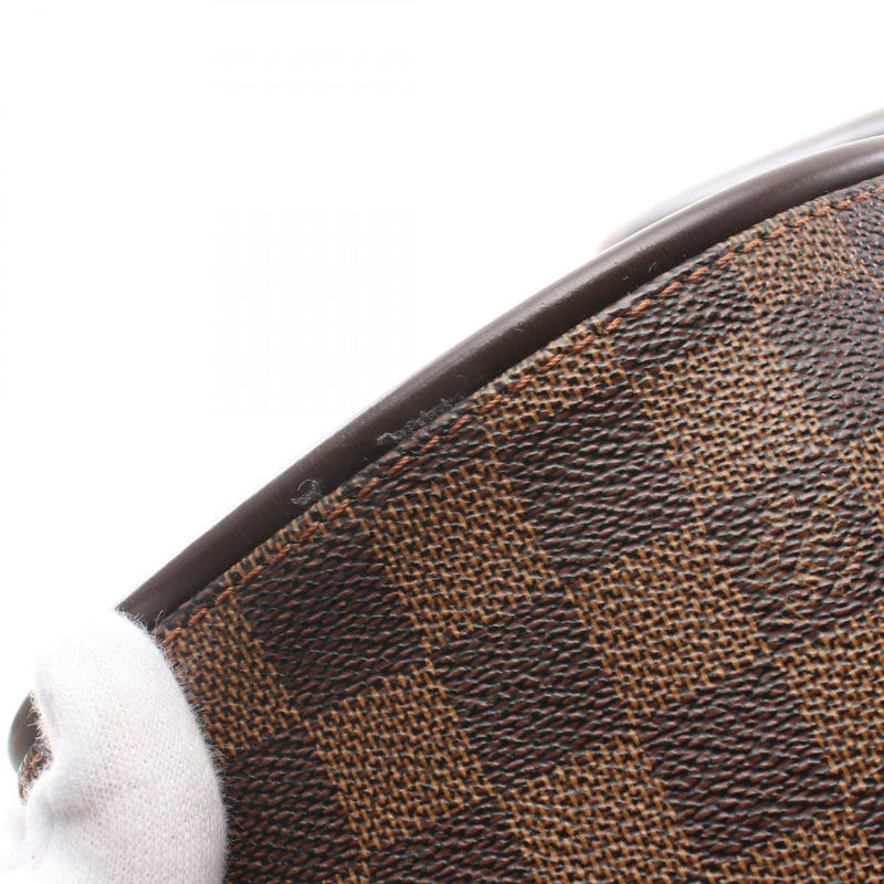 棕色 棋盤格帆布 Manosque GM 手提包【LOUIS VUITTON LV 路易威登】 N51120-5