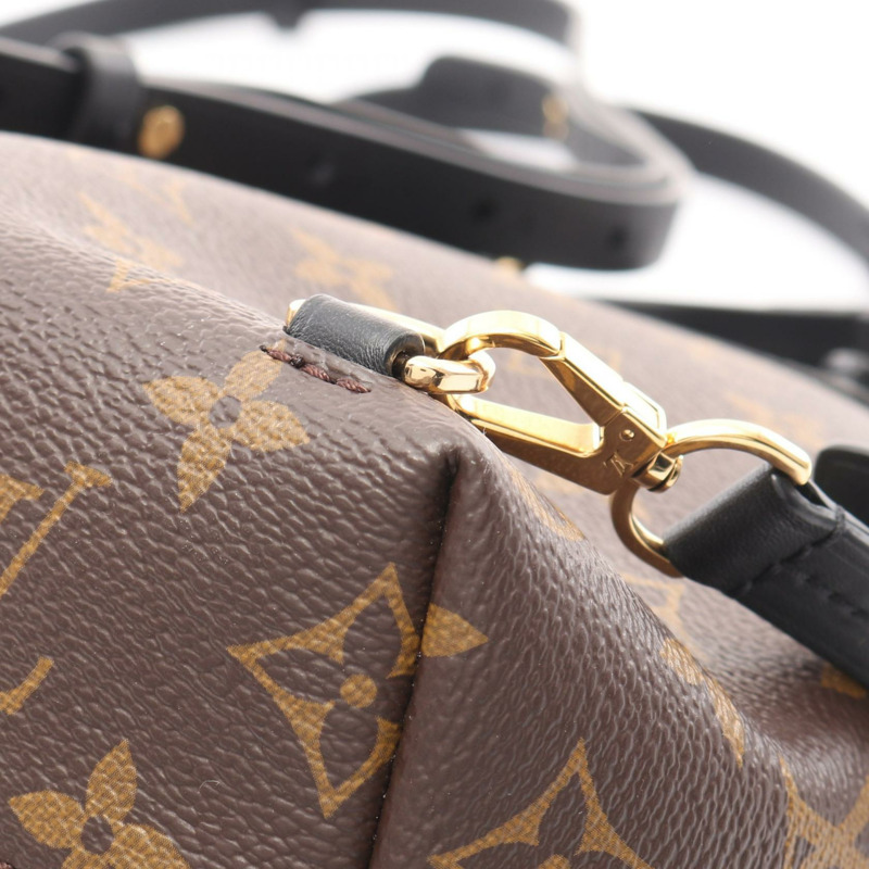 棕色 原花 帆布 MONTSOURIS BB 後背包【LOUIS VUITTON LV 路易威登】 M45516-9