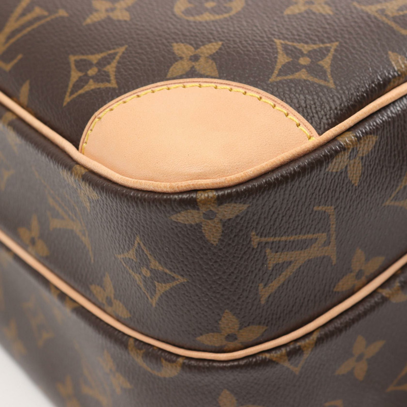 棕色 原花 帆布 Nil 肩背包【LOUIS VUITTON LV 路易威登】 M45244-5