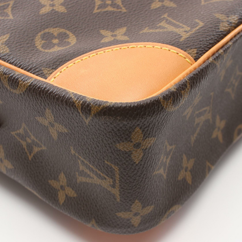 棕色 原花 帆布 Trocadero 30 肩背包【LOUIS VUITTON LV 路易威登】 M51272-9