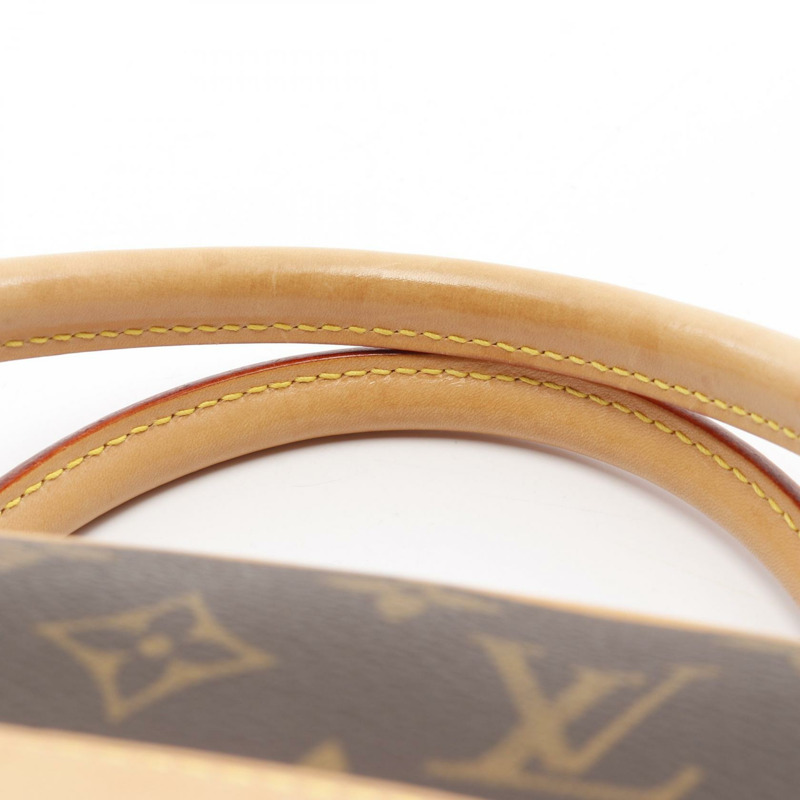 棕色 原花帆布 Mizi 手提包【LOUIS VUITTON LV 路易威登】 M40058-8