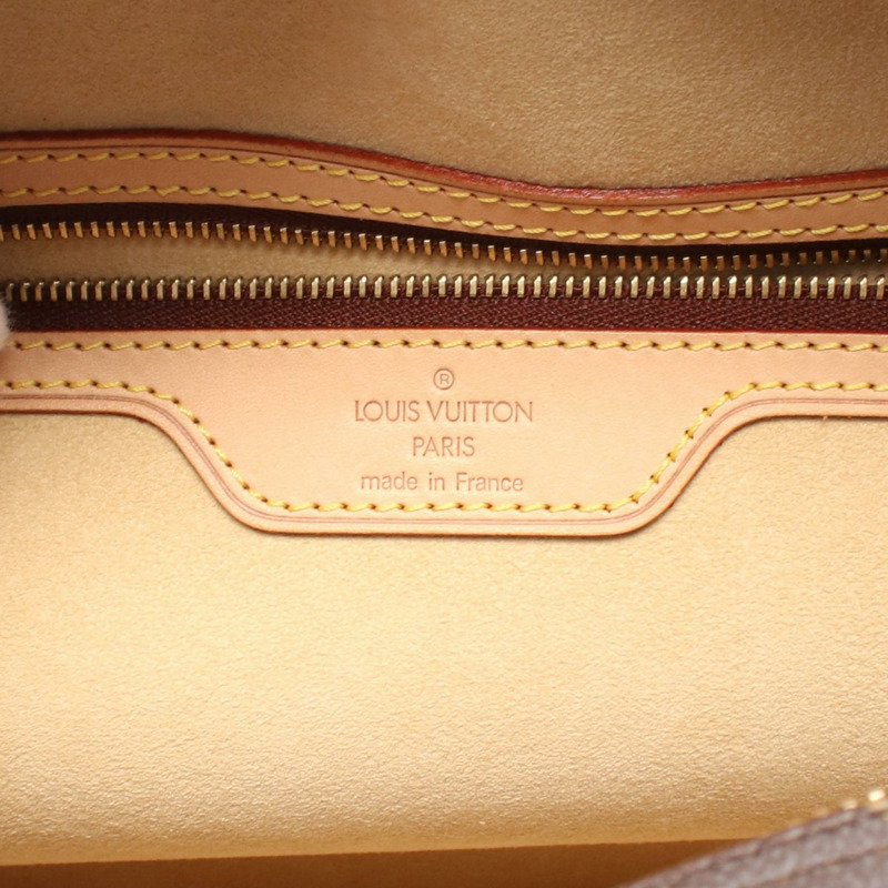 棕色 原花 帆布 Cite GM 肩背包【LOUIS VUITTON LV 路易威登】 M51181-3