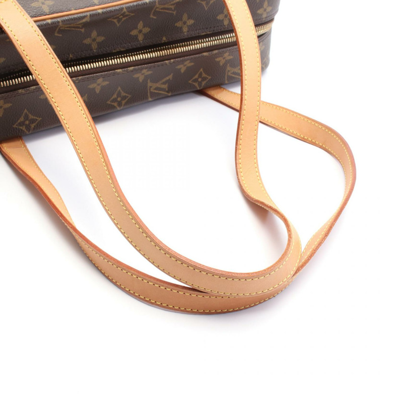 棕色 原花 帆布 Cite GM 肩背包【LOUIS VUITTON LV 路易威登】 M51181-7