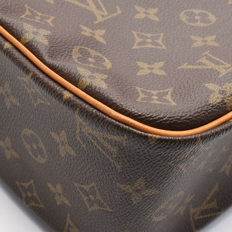 棕色 原花 帆布 Cite GM 肩背包【LOUIS VUITTON LV 路易威登】 M51181-8