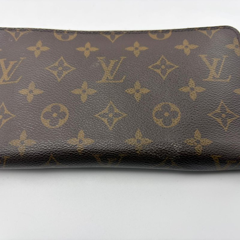 路易威登 長拉鍊皮夾-8