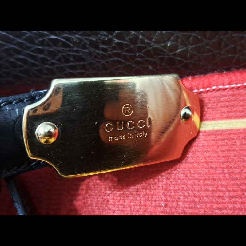 原價1萬7/近新未使用/GUCCI 時尚女神腰帶/適合腰寬26~29寸-5