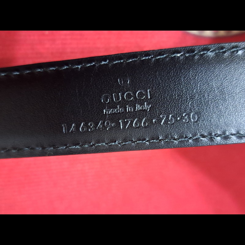 原價1萬7/近新未使用/GUCCI 時尚女神腰帶/適合腰寬26~29寸-10