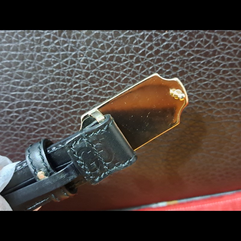 原價1萬7/近新未使用/GUCCI 時尚女神腰帶/適合腰寬26~29寸-13