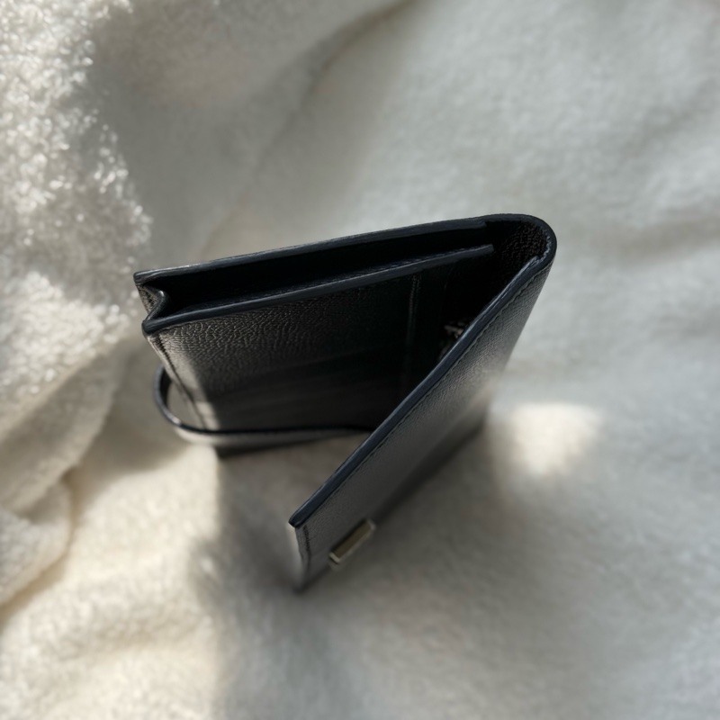 愛馬仕bearn長夾黑銀  櫃上十三萬-4