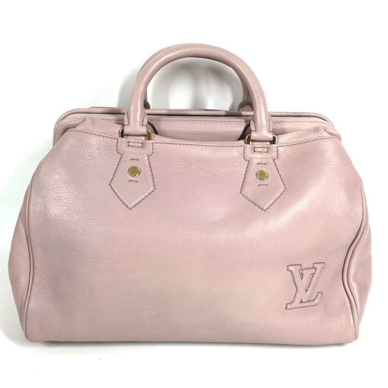 路易威登 M93483 Cuir Cinema Entree 手提包,醫生手提包,皮革,女士,粉紅色-1