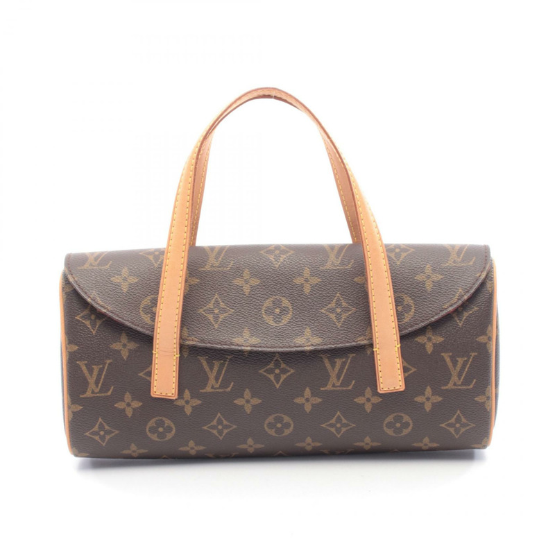 路易威登 Sonatine 手提包 M51902 Monogram 皮革棕色二手女士-0