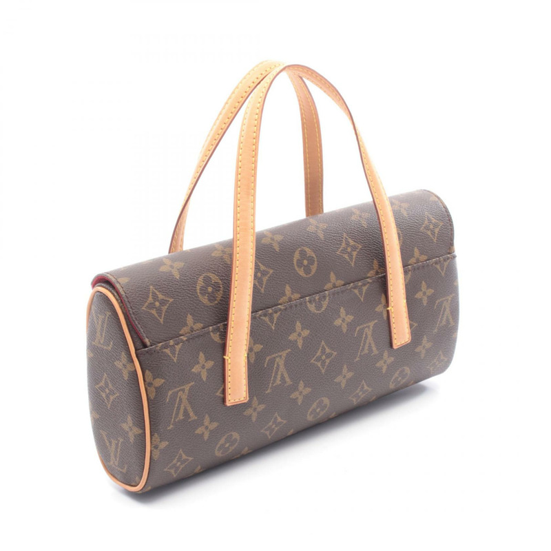 路易威登 Sonatine 手提包 M51902 Monogram 皮革棕色二手女士-1