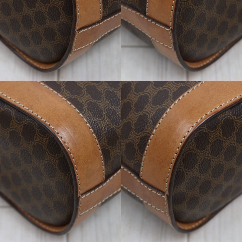 Celine 凱旋門老花托特包-9