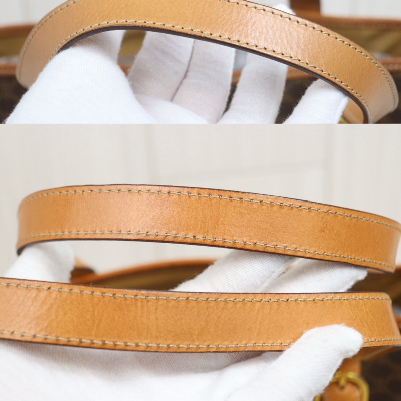 Celine 凱旋門老花托特包-11