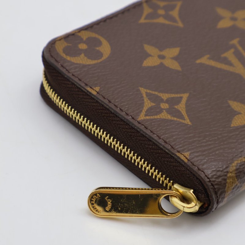 LOUIS VUITTON 經典老花拉鍊零錢包-2