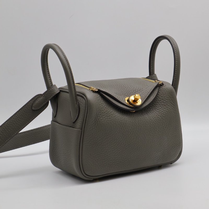 HERMES Mini lindy - 積雨雲灰金 U-1