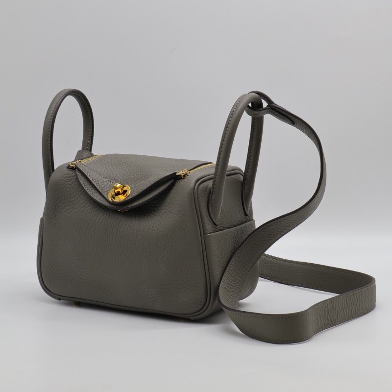 HERMES Mini lindy - 積雨雲灰金 U-2