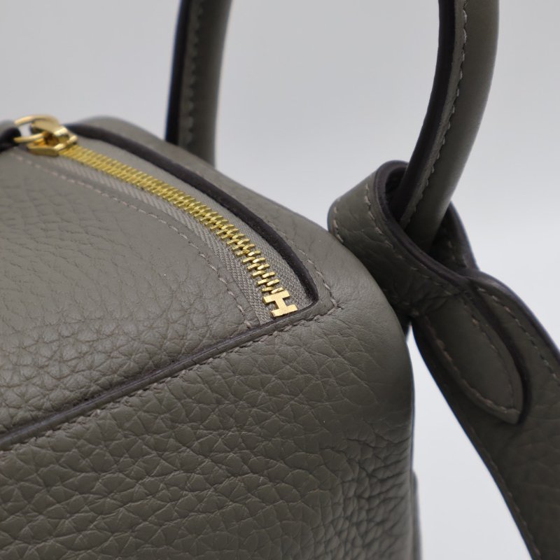 HERMES Mini lindy - 積雨雲灰金 U-6