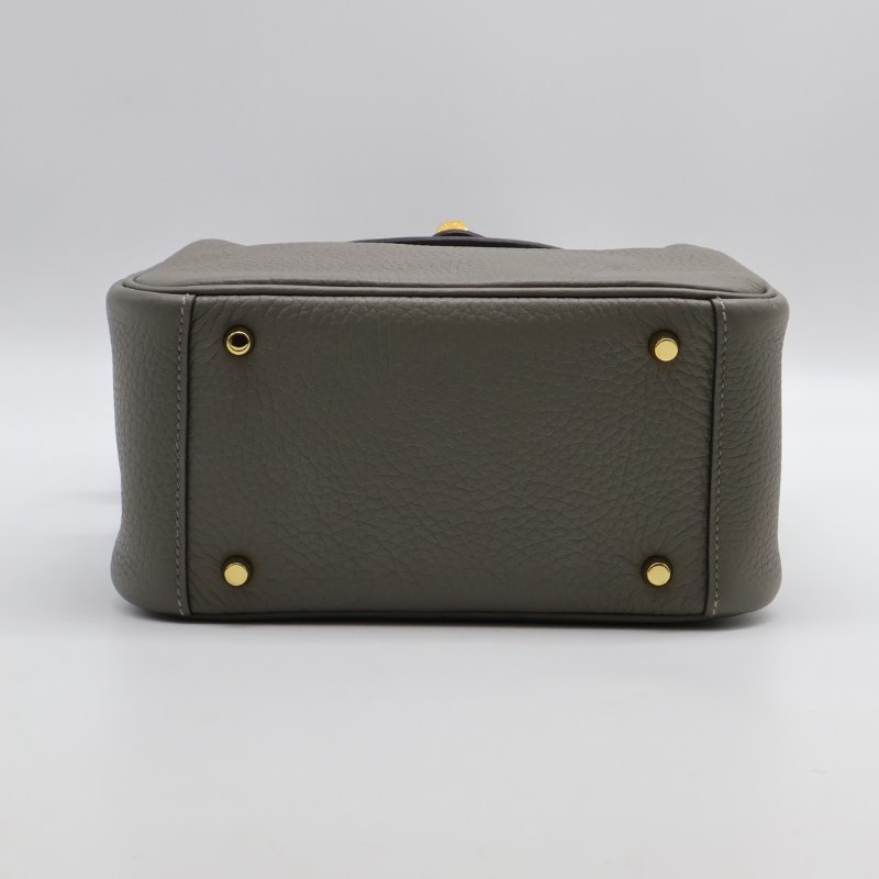 HERMES Mini lindy - 積雨雲灰金 U-11