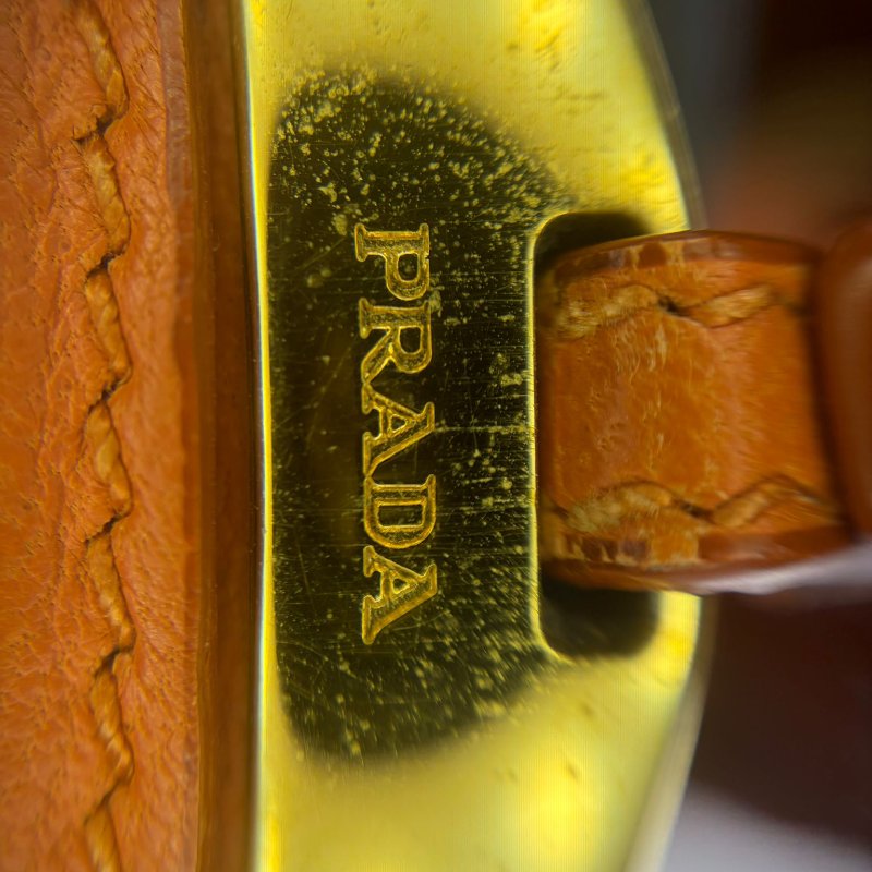 Prada 皺褶尼龍托特包-5