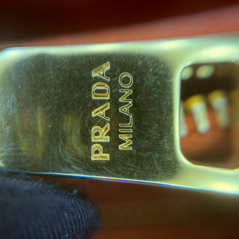 Prada 皺褶尼龍托特包-25