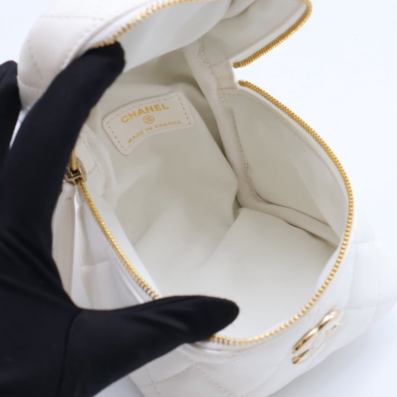 CHANEL 22S手提骰子包 - 白金32開-4