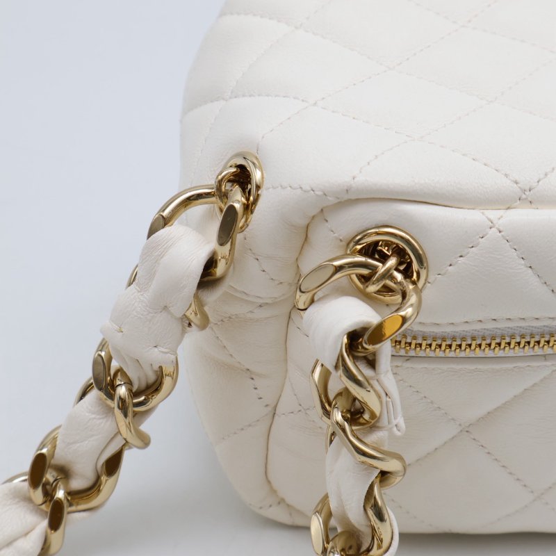 CHANEL 22S手提骰子包 - 白金32開-8