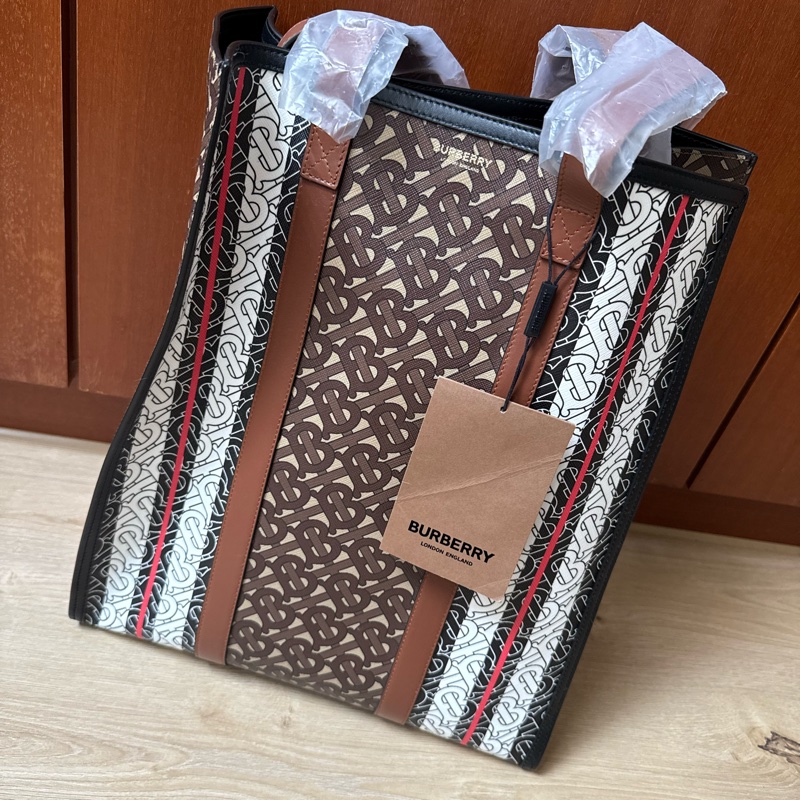 全新 burberry 手提袋 肩背袋 托特包 公事袋-1