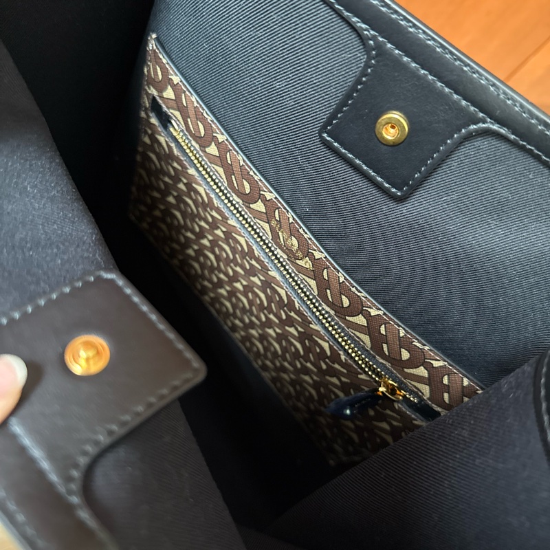 全新 burberry 手提袋 肩背袋 托特包 公事袋-9