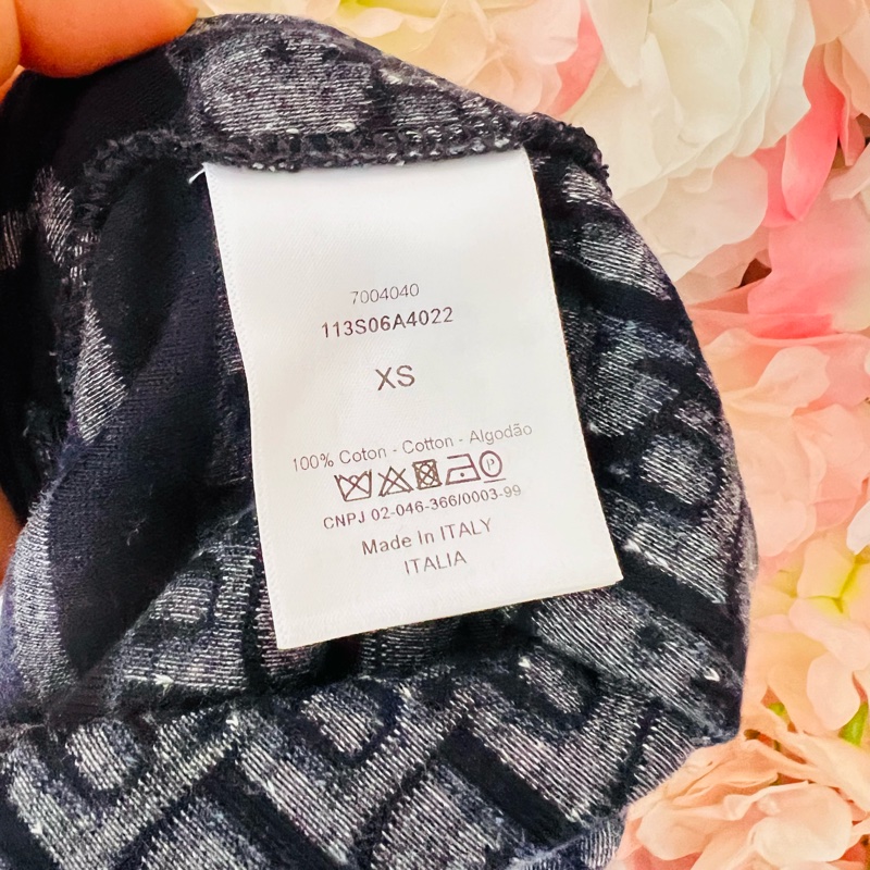 Dior絲絨短袖xs碼-4