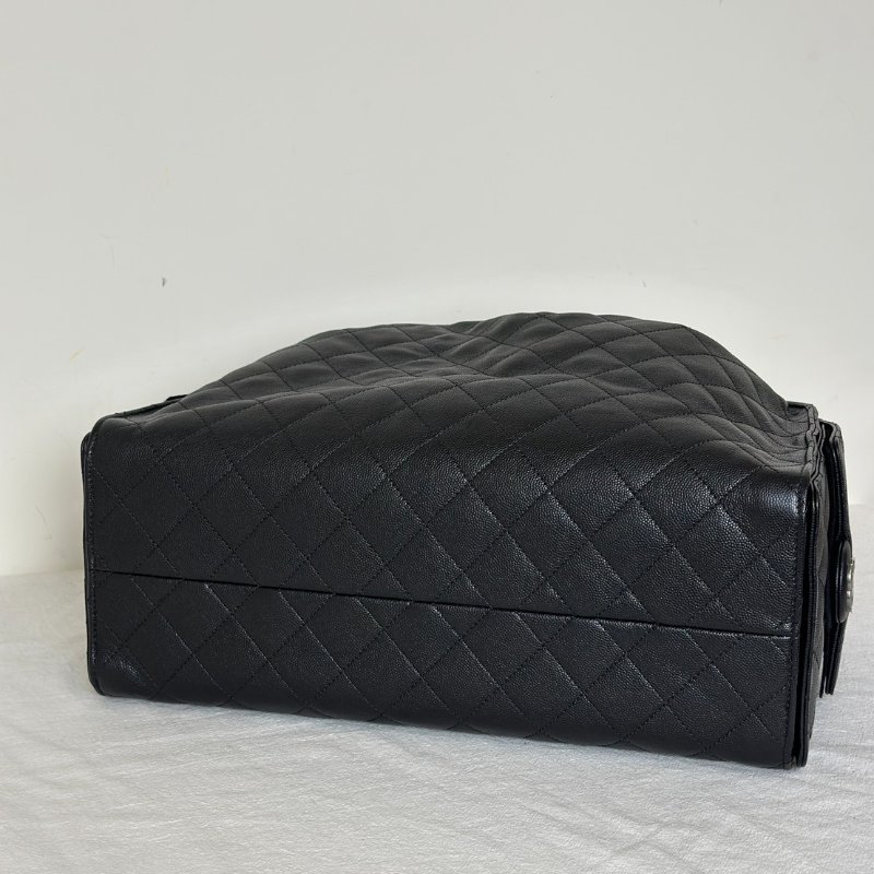 CHANEL 25 Hobo bag - 大號黑銀-3