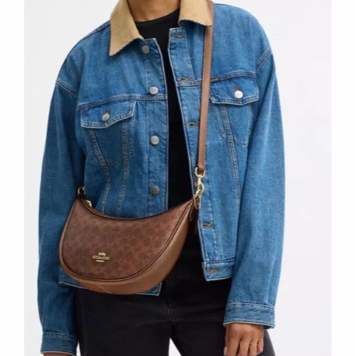 Coach 女士 Aria拉鍊單肩包均碼碼26cm*9cm*11cm-5