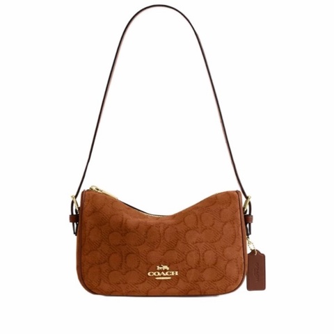 Coach 女士 Kailey 標誌性絨面肩包均碼碼22cm*8cm*15cm