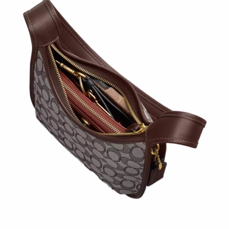 Coach 女士 拉鍊單肩包均碼碼24cm*5cm*24cm-4