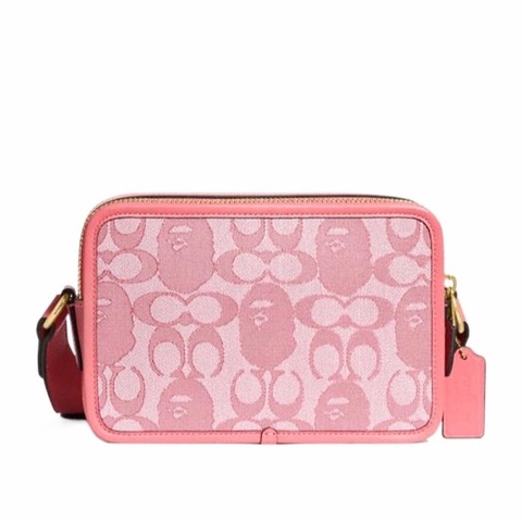 Coach 女士 COACH x Bape Box 23拉鍊單肩包均碼碼23cm*5cm*15cm