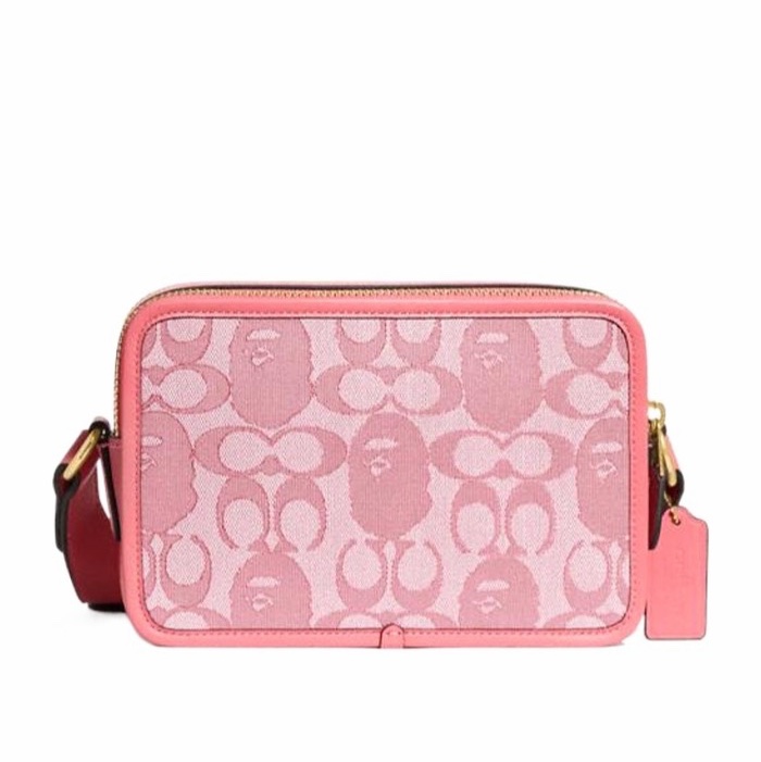 Coach 女士 COACH x Bape Box 23拉鍊單肩包均碼碼23cm*5cm*15cm-0