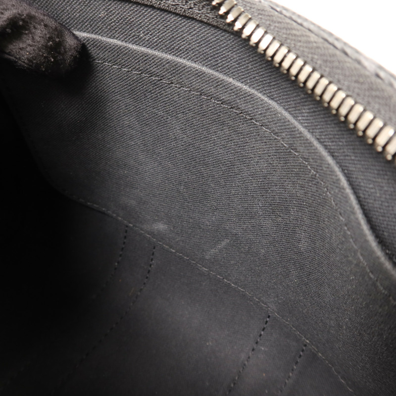 LOUIS VUITTON Monogram Eclipse Keepall Bandouliere 25銀扣手挽肩背兩用袋-15