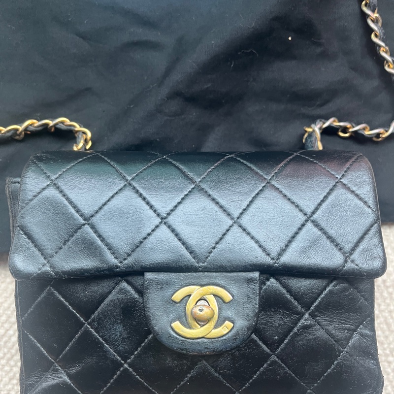 Chanel mini square 香奈兒迷你小方胖-1