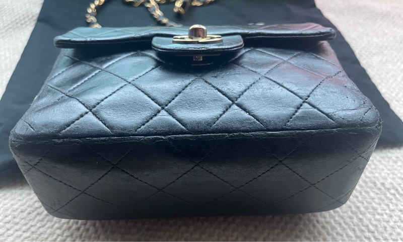 Chanel mini square 香奈兒迷你小方胖-6