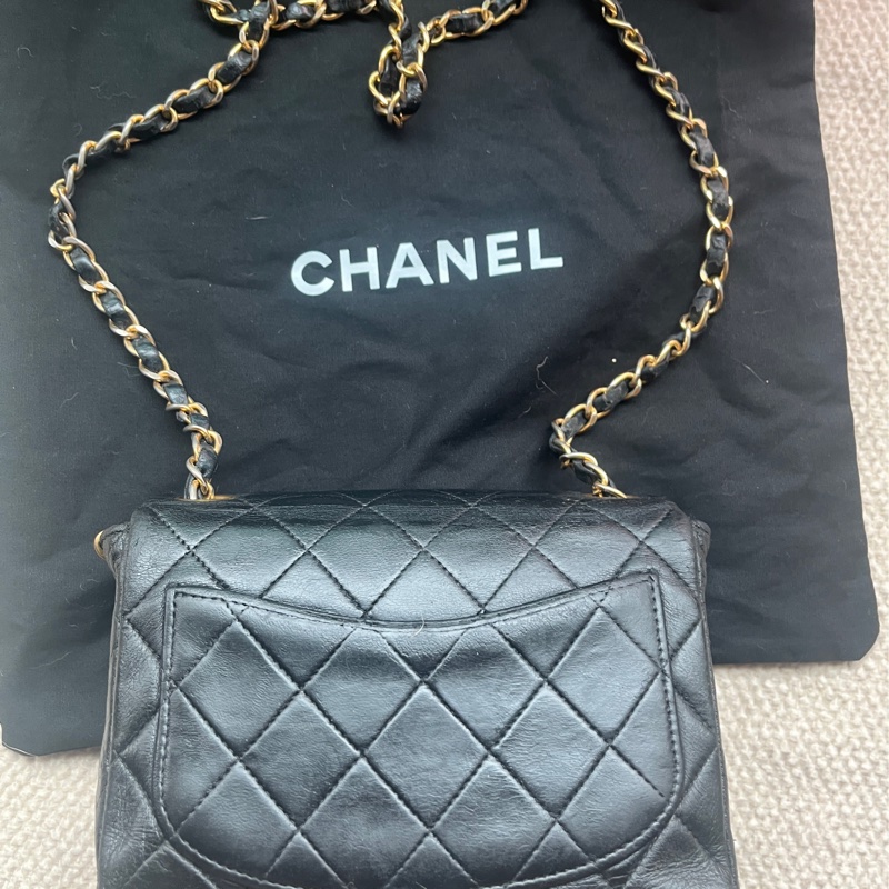 Chanel mini square 香奈兒迷你小方胖-8