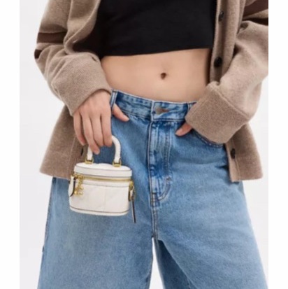 Coach 女士 Trail 拉鍊單肩包均碼碼11.5cm*7.5cm*9cm-5