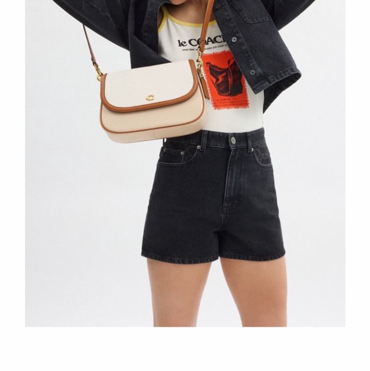 Coach 女士 LEGACY 撞色設計單肩包均碼碼25.5cm*7cm*18.5cm-7