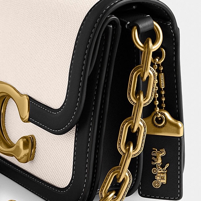 Coach 女士 IDOL 翻蓋單肩包均碼碼21cm*8.5cm*16cm-4