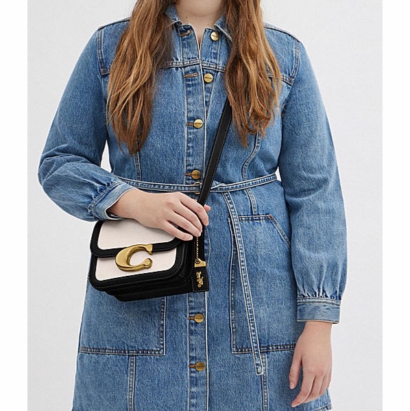 Coach 女士 IDOL 翻蓋單肩包均碼碼21cm*8.5cm*16cm-6