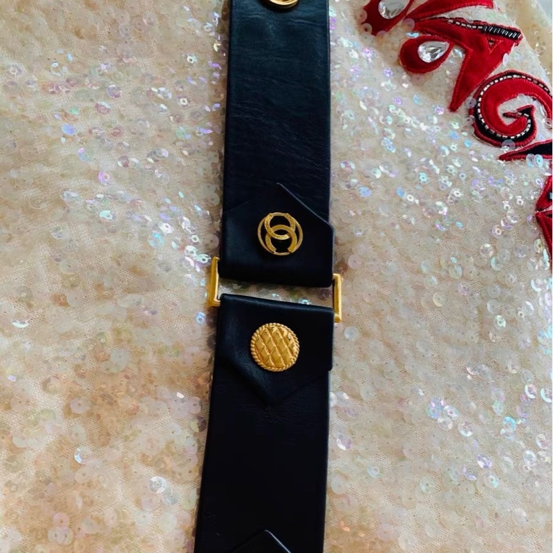 Chanel中古腰帶75釐米-1